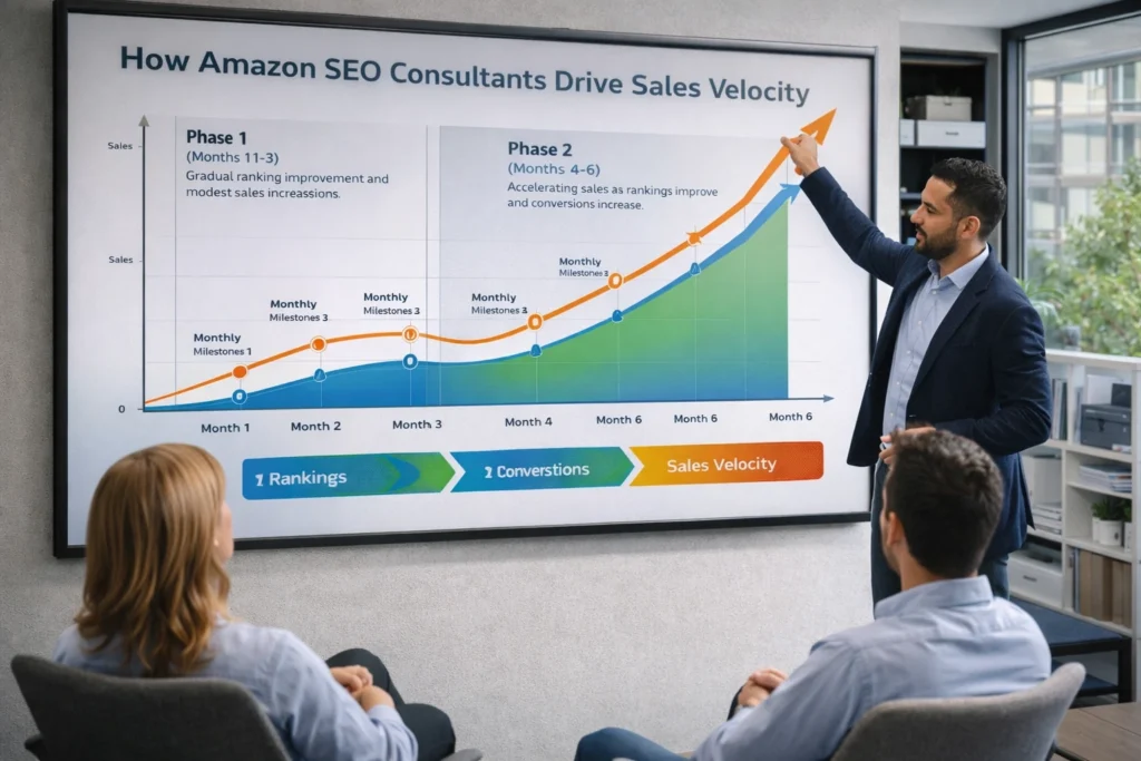 How Amazon SEO Consultants Drive Sales Velocity