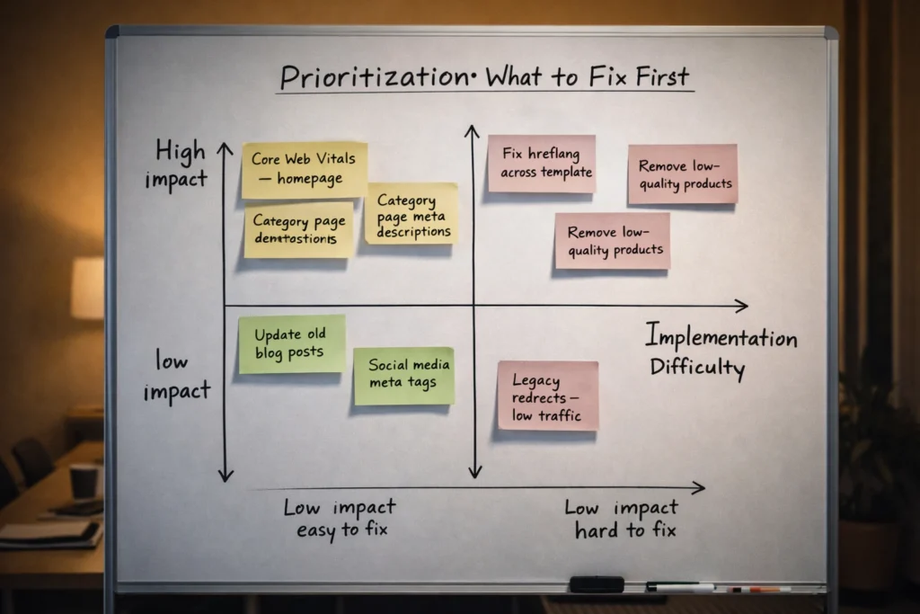 Prioritization: What to Fix First