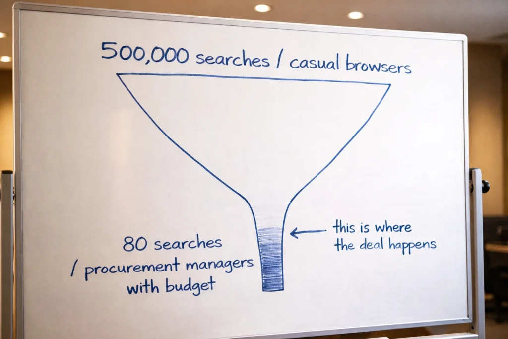 Why B2B SEO Consulting Focuses on Lead Quality Over Traffic