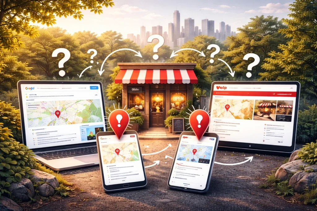 Inconsistent addresses causing confusion