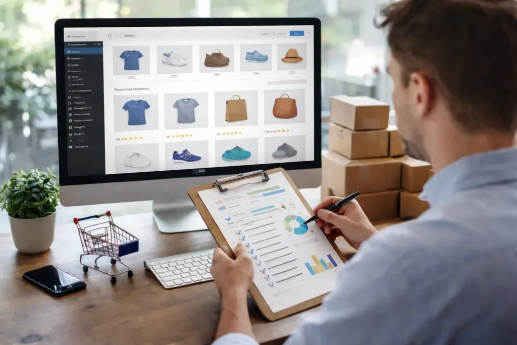 Auditing the Products and Category pages