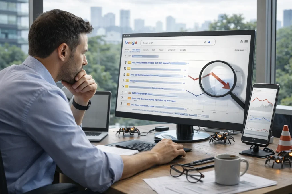 Website ranks fluctuating because of lack of proper SEO migration 